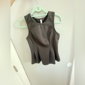 Black flair bottom top